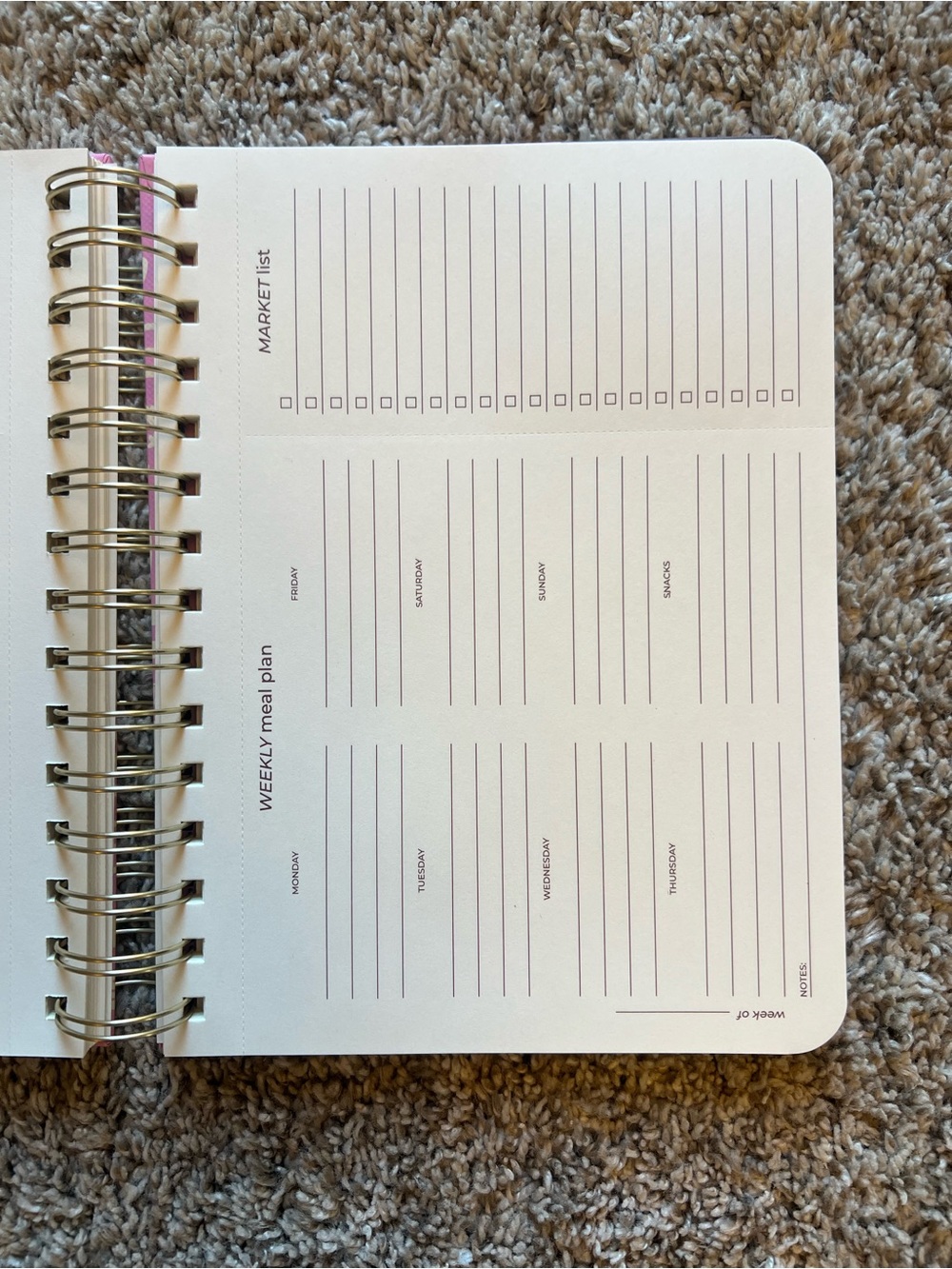 Target Endless Pastabilities Spiral Notebook Meal Planner - Picture 3 of 3